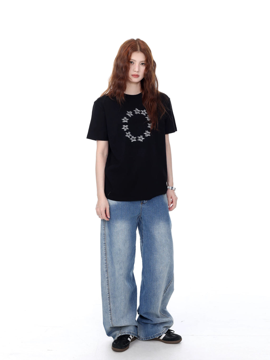 Designer Short-Sleeve Shirt -Star Ring