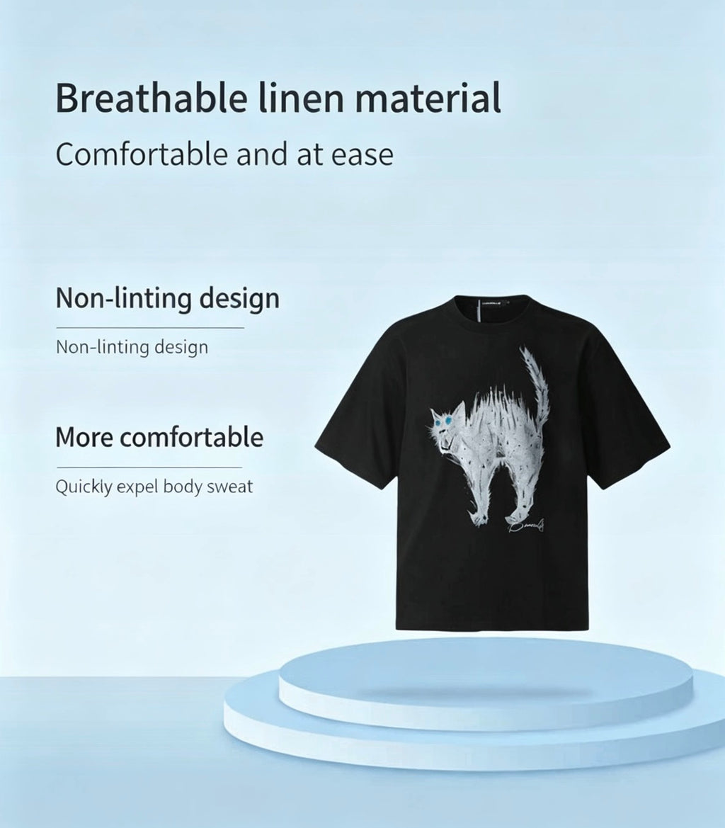 Stylish, niche short-sleeve tops