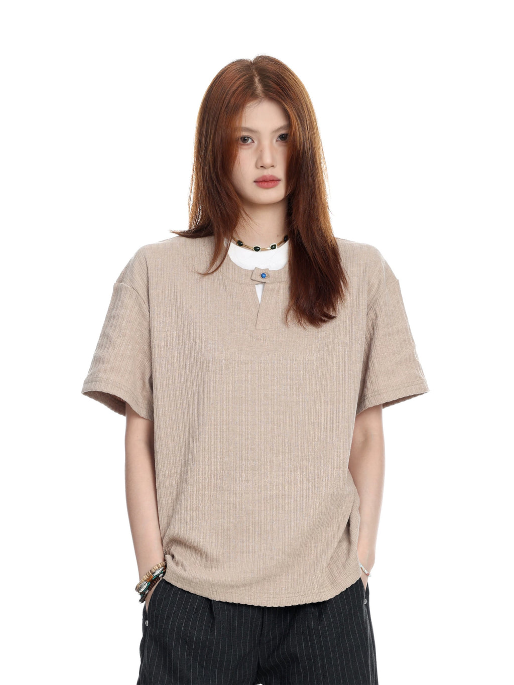 Neutral Drop Tee
