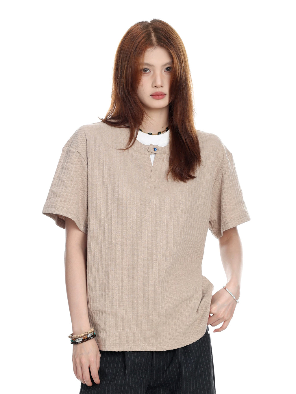 Neutral Drop Tee