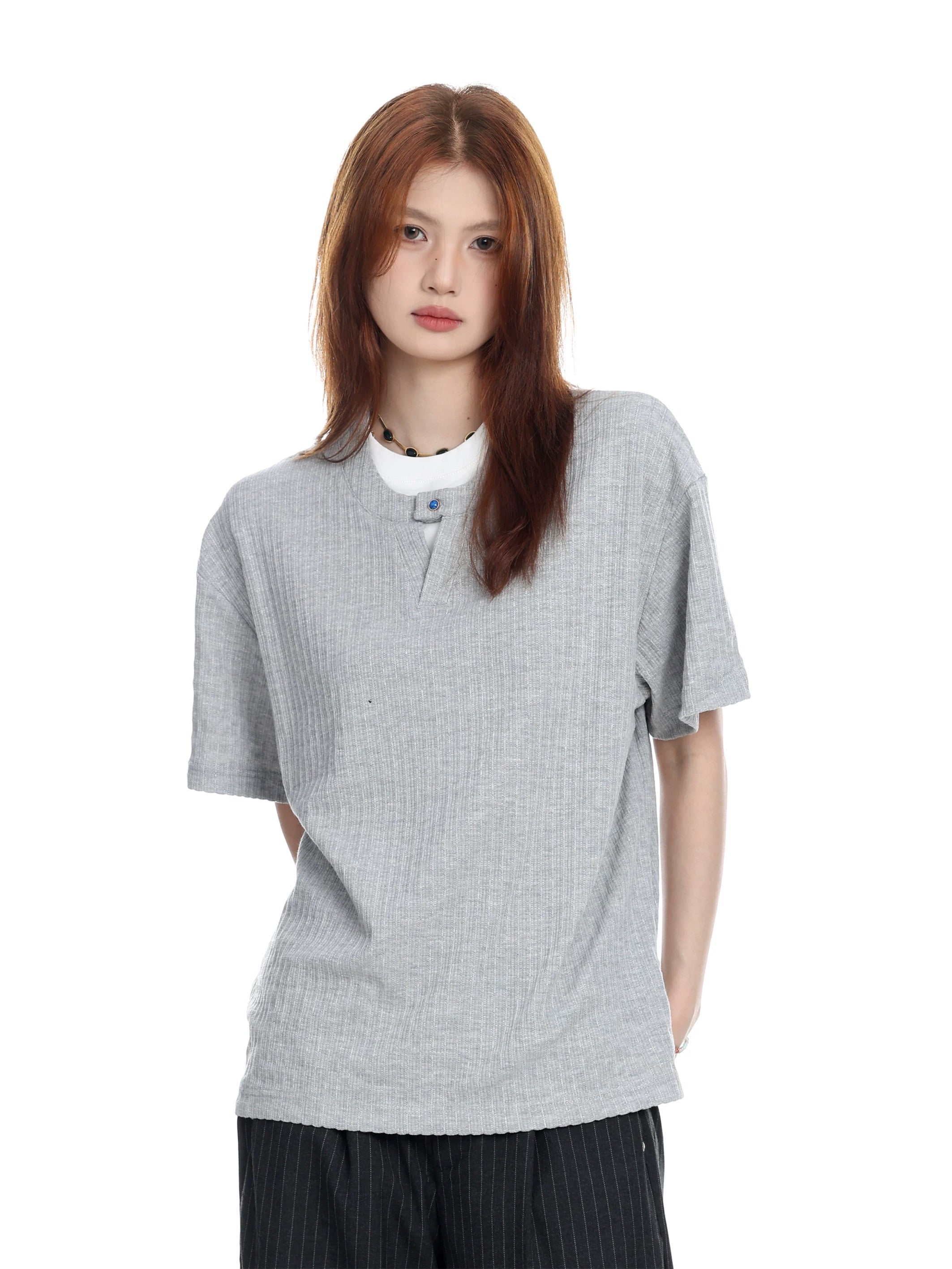 Neutral Drop Tee
