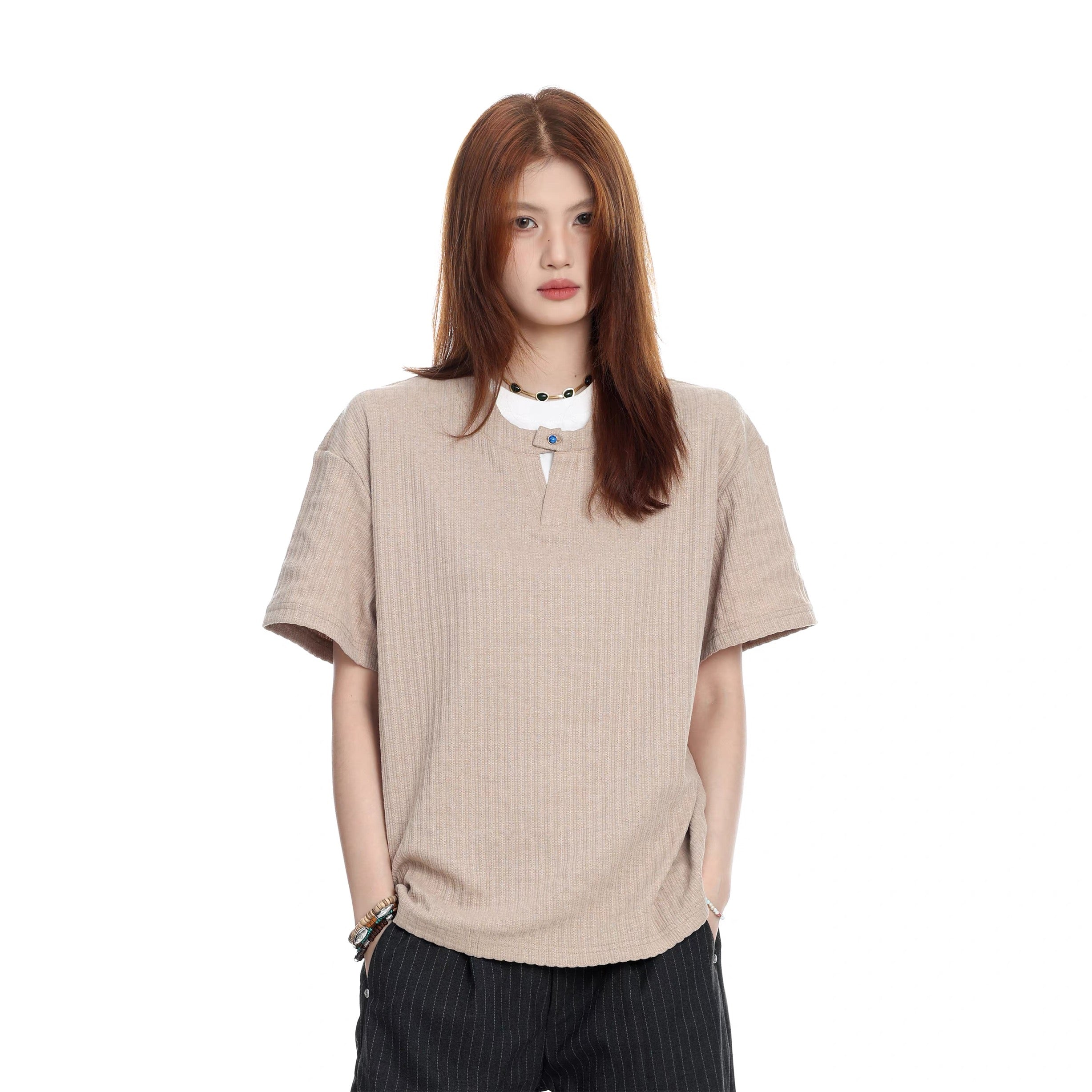 Neutral Drop Tee