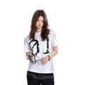 "01" Graphic Print Oversized Tee