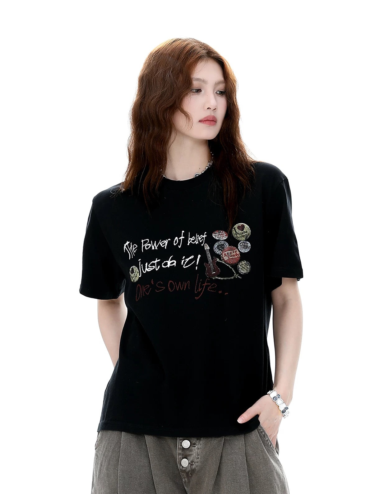 Graphic Print Oversized Tee – Streetwear Edition